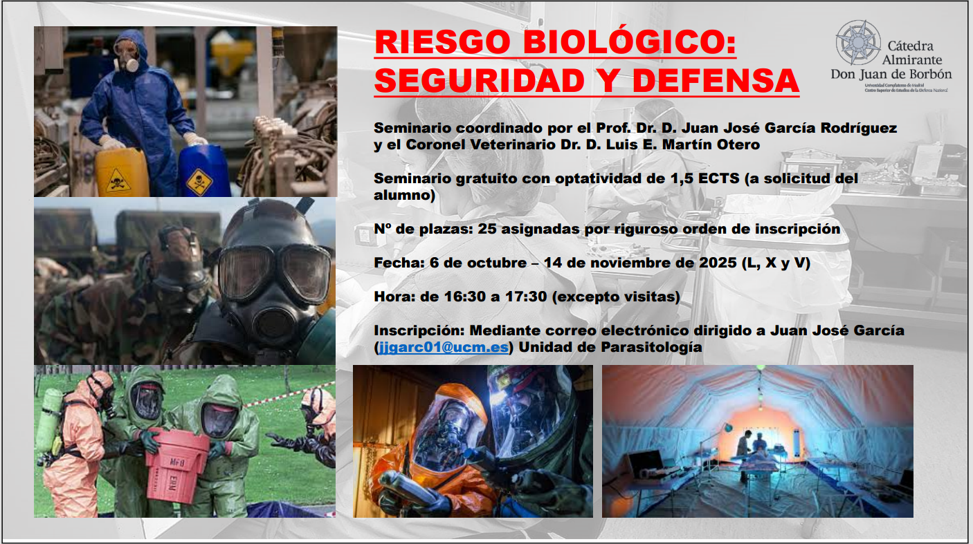 SEMINARIO: Riesgo biológico: Seguridad y Defensa